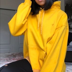 oversized champion sweater